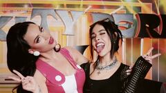 Así fue el encuentro de Danna Paola y Katy Perry: “Eres magia pura”