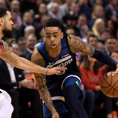 Los imbatibles Raptors amargan el debut de Russell en los Wolves