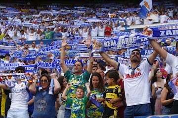 La afici¨®n del Real Zaragoza.