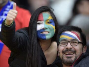 Brasil-Paraguay en imágenes