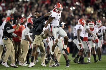 Las mejores imágenes del Rose Bowl y la victoria de Georgia