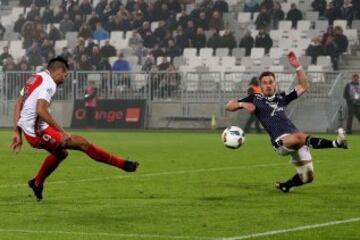 En imágenes el show goleador de Falcao ante el Bordeaux