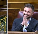 El lapsus de Pedro Sánchez que desató las risas: Rufián y Abascal, protagonistas