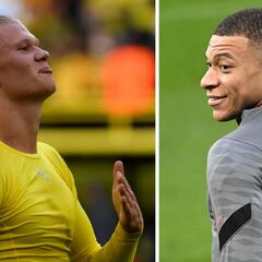 Haaland y Mbappé resisten
