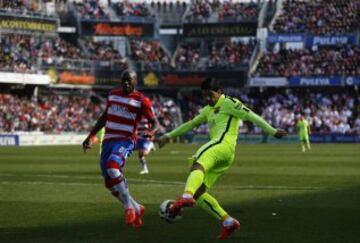 Luis Suárez y Jean-Sylvain Babin