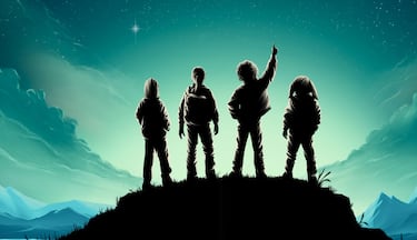 Tiene una única temporada, mezcla ‘Star Wars’, ‘Los Goonies’ y ‘Stranger Things’, y se puede ver en Disney+