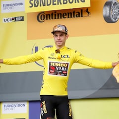 El líder Van Aert, segundo un día más: “Ya no es gracioso”