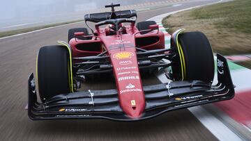 Carlos Sainz (Ferrari F1-75). Fiorano. F1 2022.                               