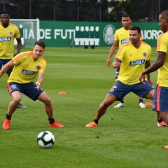 Selección Colombia, lista para última práctica en Morumbí