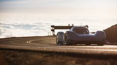 Romain Dumas con el Volkswagen I.D. R en Pikes Peak.