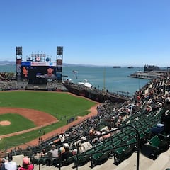 Oracle Park, where the home runs crash into the sea