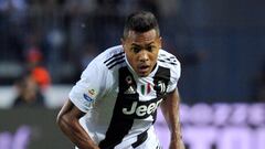 Alex Sandro, lateral izquierdo de la Juventus.