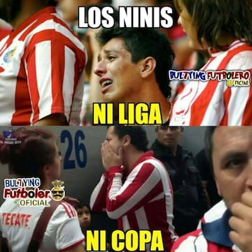 Los memes no perdonaron a Chivas por la eliminación de la Copa MX