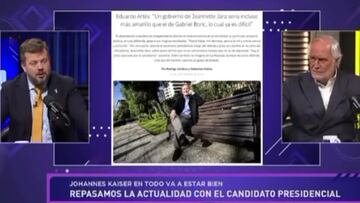 “A Eduardo Artés lo voy a meter preso, si es que se atreve a repetir algo como lo del 18 de octubre”