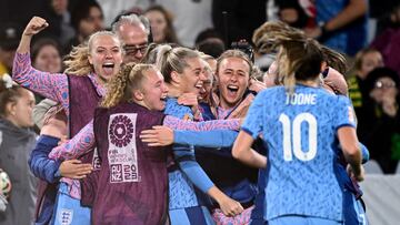 The Lionesses beat hosts Australia 3-1 in their semi-final and now face Spain in the World Cup final on Sunday 20 August.
