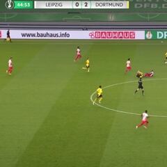 Haaland destrozó a Upamecano y él se vengó así: suban el volumen y escuchen...