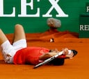 Montecarlo destierra a Djokovic