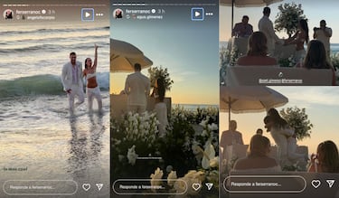 Así fue la boda de Santiago Giménez y Fernanda Serrano: Las fotos de la ceremonia