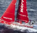 El Mapfre mantiene el segundo puesto en una regata reñida