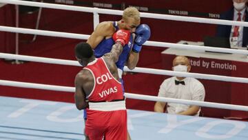 El boxeador colombiano no pudo ante su rival, el británico Benjamin Whittaker y perdió por unanimidad en los 81 kilogramos.