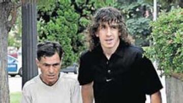 <b>ANSIOSO. </b>Carles Puyol arde en deseos por volver con la plantilla.