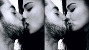 Isco y Sara Sálamo celebran el Día internacional del beso