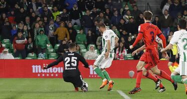 La Real Sociedad de Héctor Moreno, sin goles ante el Betis de Guardado