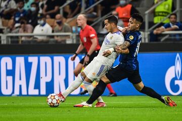 Lucas Vázquez y Lautaro Martínez.