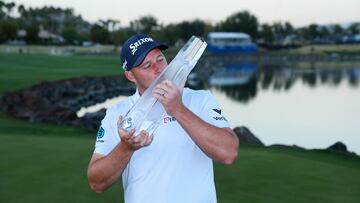 Austrian Straka claimed victory in La Quinta, California, finishing two shots clear of the US’s Justin Thomas on Sunday.