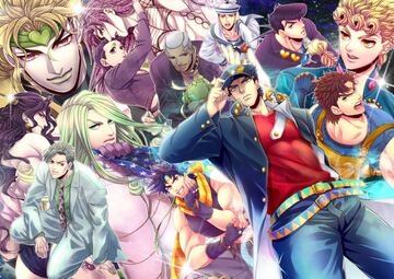 Ilustración - JoJo&#039;s Bizarre Adventure: Eyes of Heaven (PS3)