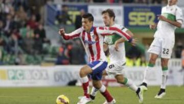 RA&uacute;l Jim&eacute;nez, con el Atleti.