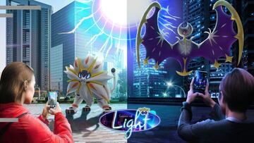 Arte oficial del evento Eclipse Astral en Pokémon GO