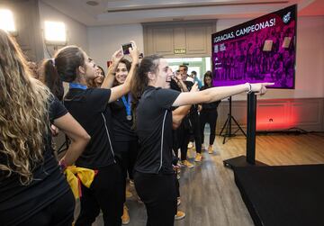 La RFEF recibe a las subcampeonas del mundo