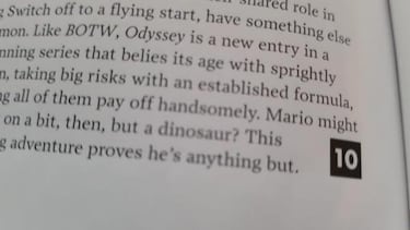 Super Mario Odyssey se lleva un 10 en EDGE