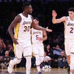 Lonzo se abstrae de polémicas con su 2º triple-doble: 11+16+11