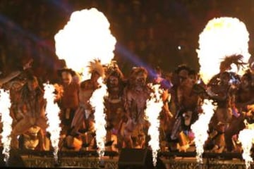 Inicio de la ceremonia de inauguración de Copa América