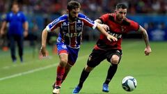 Eugenio Mena no pudo evitar la caída del Sport Recife