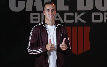 More pitchtime | Lucas Vázquez, at Madrid Games Week