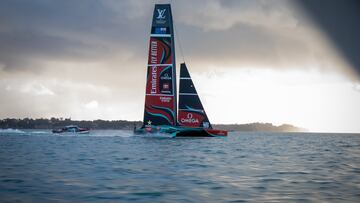 Emirates Team New Zealand abre la puerta al mar a su AC75