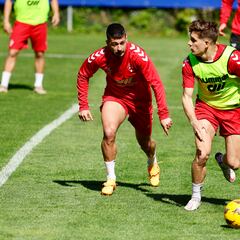 Sergio León y Ríos Reina son duda para visitar al Albacete