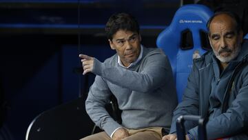 Rubi en el Abanca Riazor.