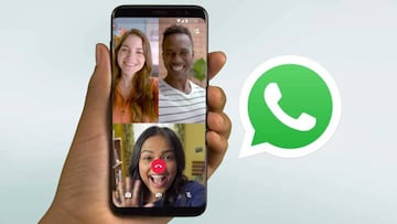 ¿Cómo hacer videollamadas en Whatsapp para 8 personas?