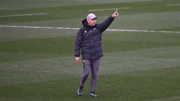 José Alberto, entrenador del Racing.