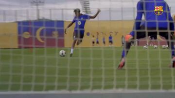 ¡Lamine, qué locura es esta! Véanlo e imaginen las ganas que tiene de hacerlo en El Clásico