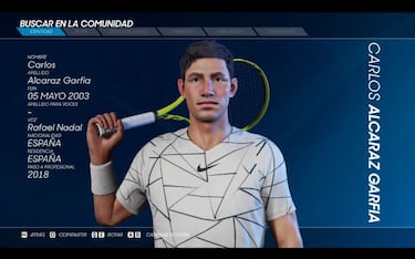 Carlos Alcaraz no hace "puntos de videojuego"... porque es mucho mejor que en los videojuegos