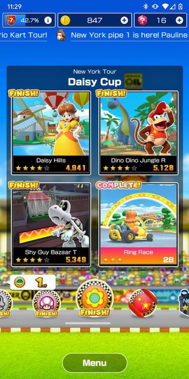 Mario Kart Tour: cómo canjear un cupón rápido