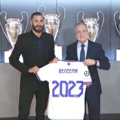 Benzema renueva hasta 2023