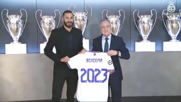 Benzema renueva hasta 2023