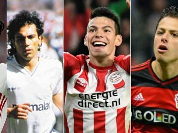 Los 15 mexicanos que han anotado en Champions League