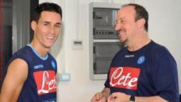 Callej&oacute;n, con Ben&iacute;tez, su nuevo t&eacute;cnico.